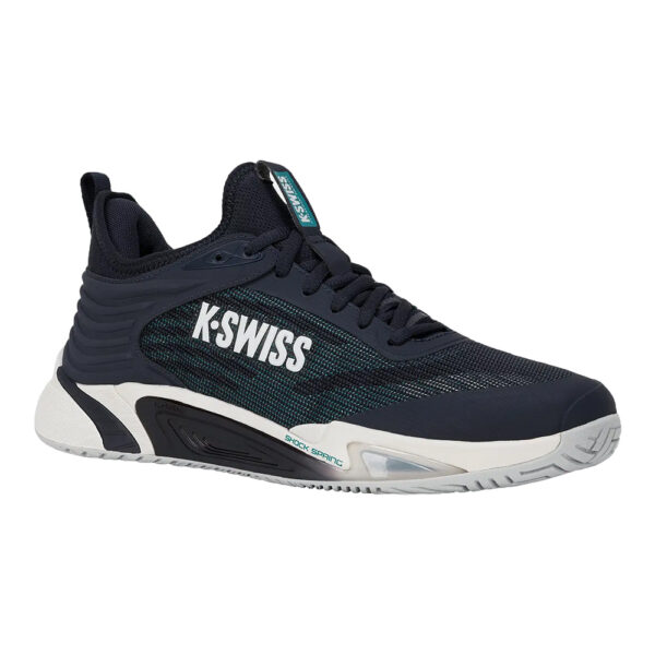 K-Swiss Mens Hypercourt Pinnacle All Court Shoes (Carbon/White/Baltic) 2026