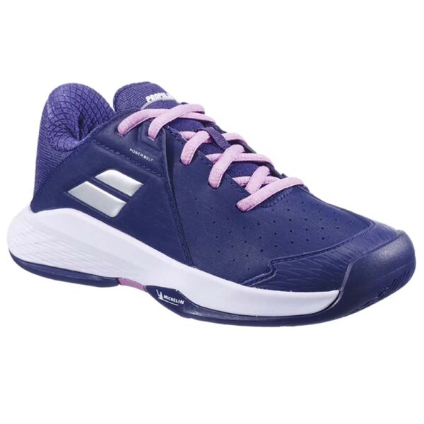 Babolat Junior Propulse 3 All Court Shoes (Dark Purple/Silver) 2026