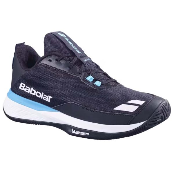 Babolat Mens SFX Evo All Court Tennis Shoes (Black/Blue) 2026