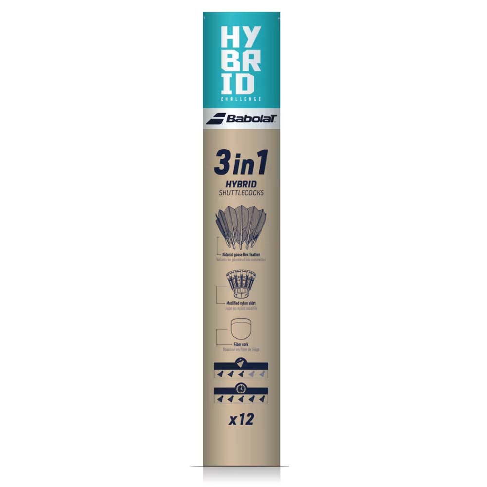 Babolat Hybrid Shuttlecocks (Dozen)
