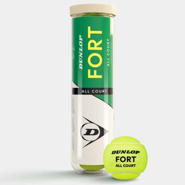 Dunlop Fort All Court Tournament Select (Dozen) - 4 Balls