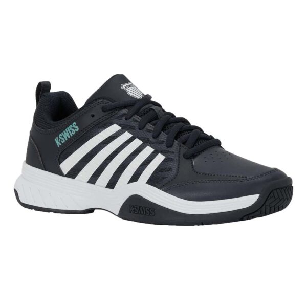 K-Swiss Mens Court Express 2 All Court Shoes (Carbon/White/Baltic) 2026