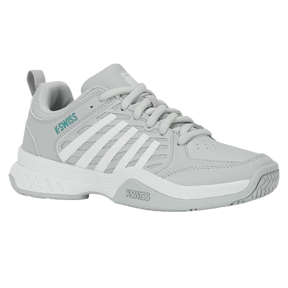 K-Swiss Womens Court Express 2 All Court Shoes (Glacier Gray/White/Baltic) 2026