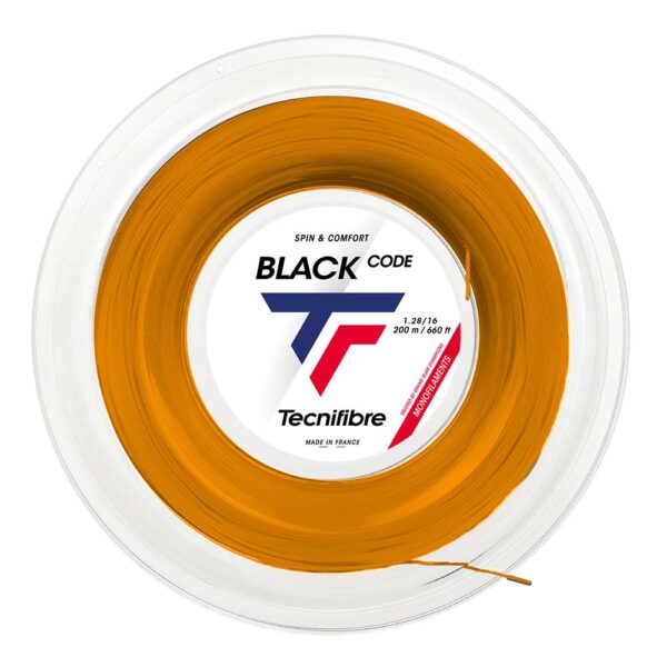 Tecnifibre Blackcode (Fire) 200m Reel