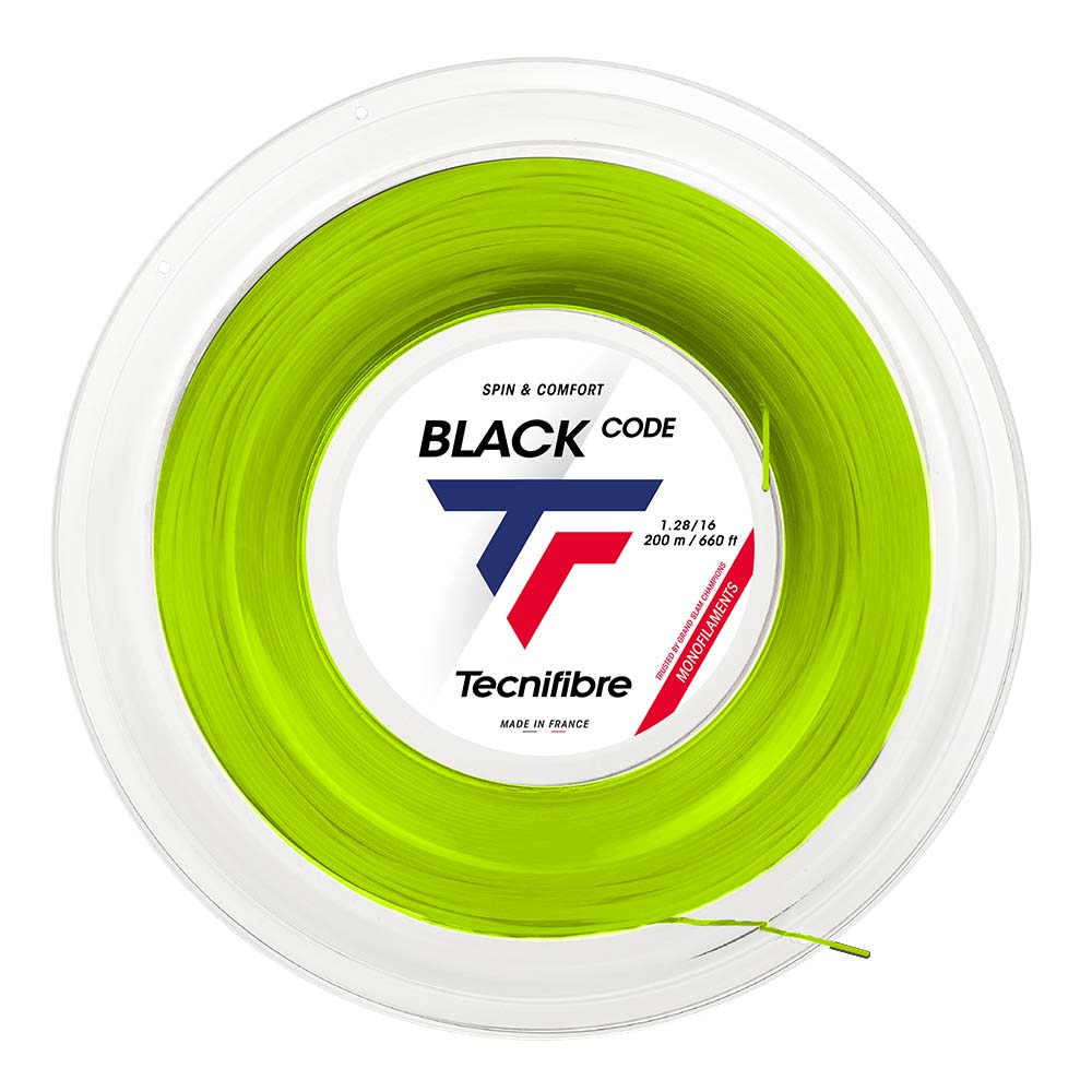 Tecnifibre BlackCode (Lime) 200m Reel