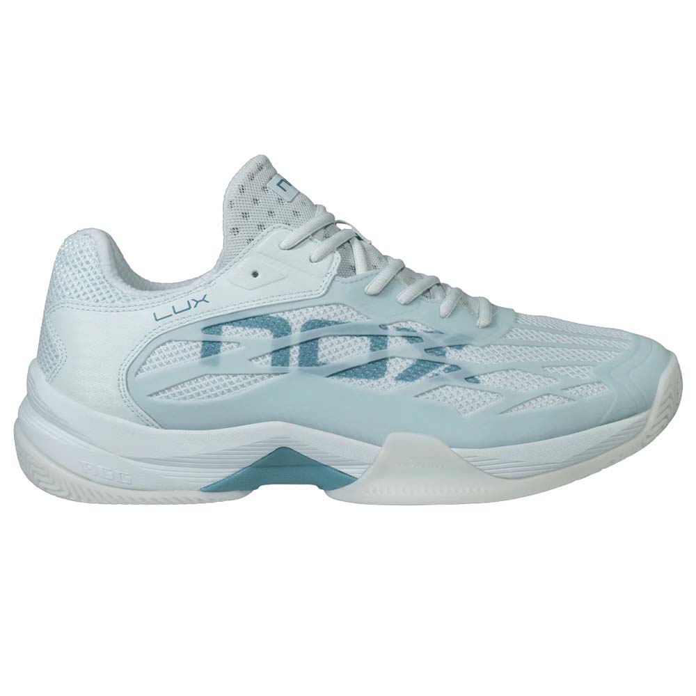 Nox Womens AT10 LUX Padel Shoe 2026 (Morning Mist/Turquoise)