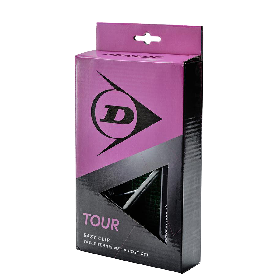 Dunlop Tour Table Tennis Net and Post Set