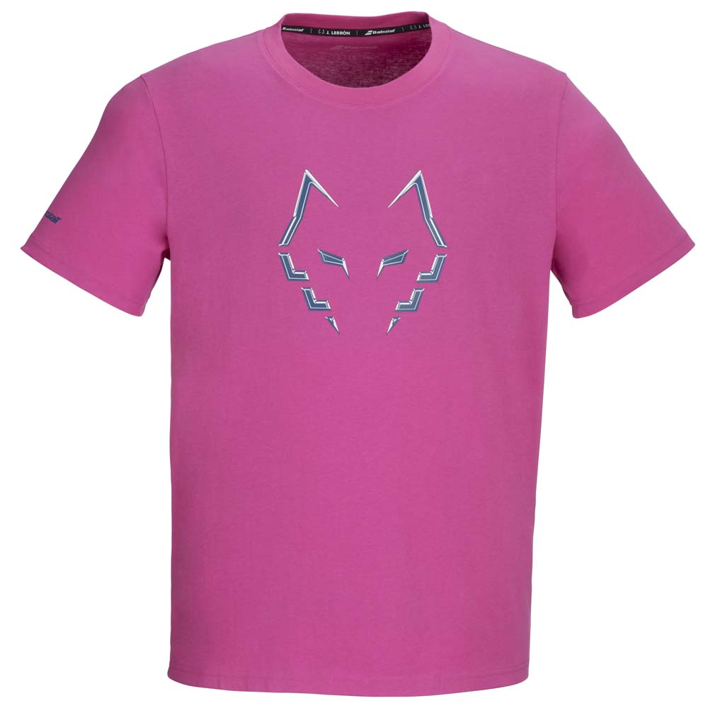 Babolat Cotton Tee Lebron (Raspberry) 2026