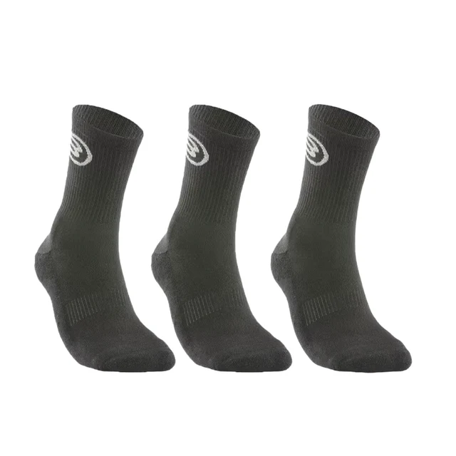Bullpadel BP262 Black Socks (3 Pack)