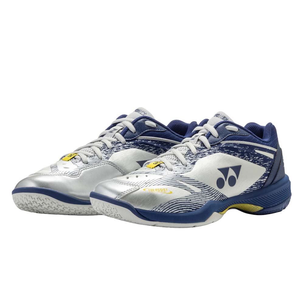 Yonex Power Cushion 65 Z VA Badminton Shoes 2026 (Silver/Navy)