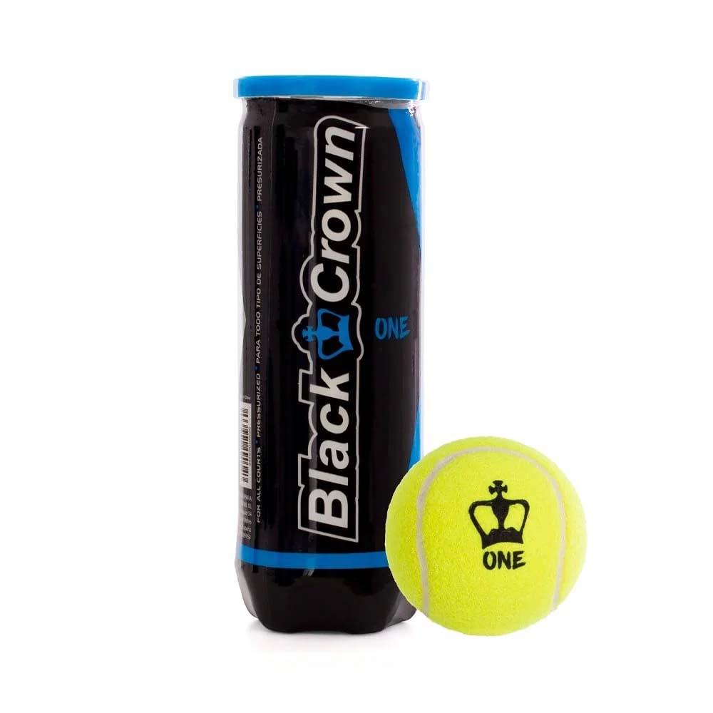 Black Crown One Padel 3 Ball Tube