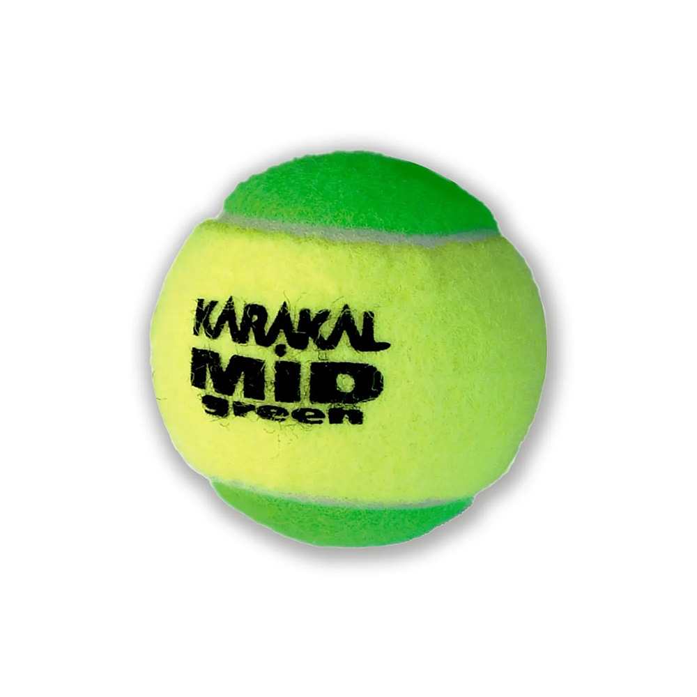 Karakal MID Two Tone Transition Tennis Ball Green (Dozen)