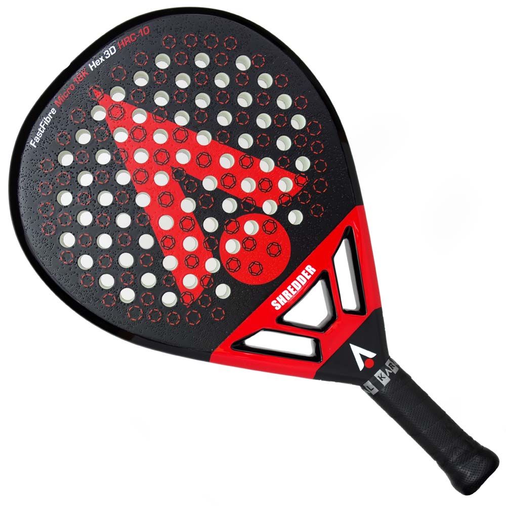 Karakal Chaos Shredder Padel Racket (Black/Red) 2026